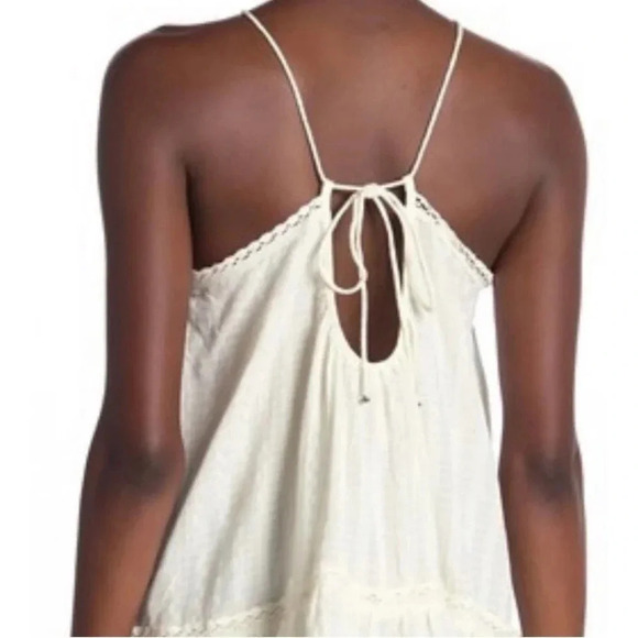 Free People NWOT’s Elisa Tunic, spaghetti straps, oversized. Size XS - Picture 4 of 9